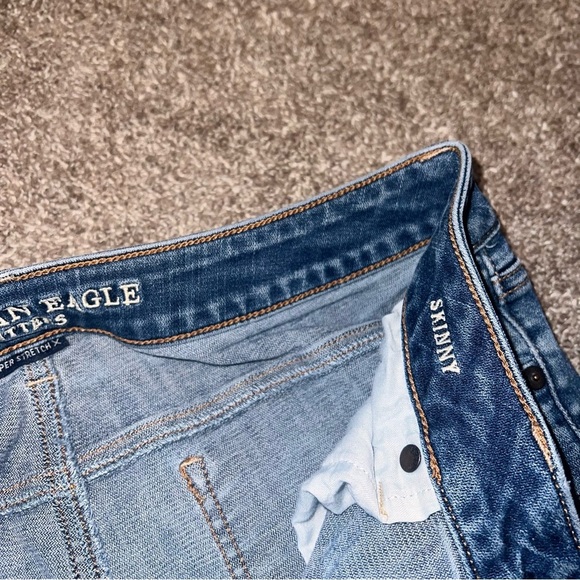 American Eagle Skinny Super stretch jeans Size 10 - Picture 7 of 7